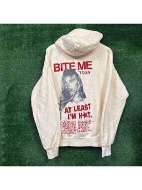 Renee Rapp At Least I'm Hot Tour Zip-Up Hoodie Size Large